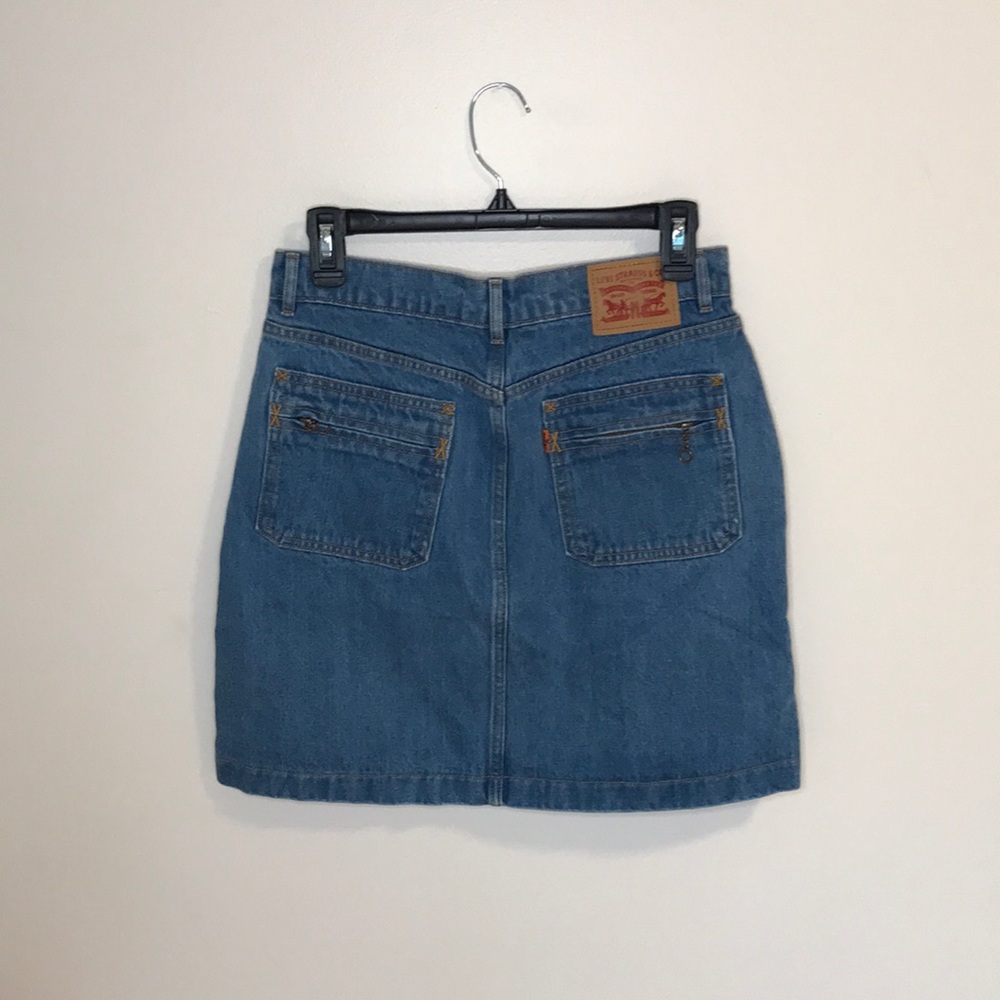 Vintage Levi’s Denim Mini Skirt